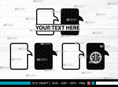 Speech Bubbles Monogram, Speech Bubbles Silhouette, Speech Bubbles SVG, Text Bubble Svg, Word Bubble Svg, Thought Bubbles Svg, Talk Bubble Svg, SB00446 SVG ETC Craft 