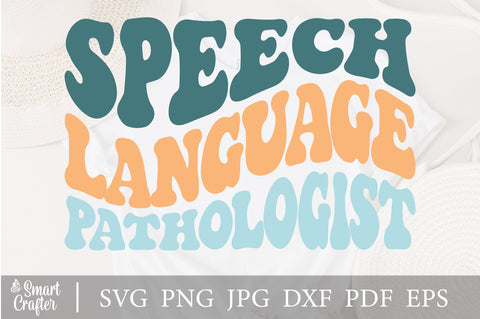 speech languaga pathologist svg, design svg, EPS PNG Cricut Instant Download SVG Fauz 