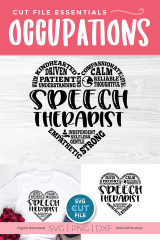Speech therapist svg SVG SVG Cut File 