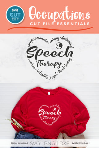 Speech therapy svg, a Speech therapist svg for Cricut SVG SVG Cut File 