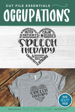 Speech therapy svg subway art SVG SVG Cut File 