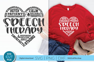 Speech therapy svg subway art SVG SVG Cut File 