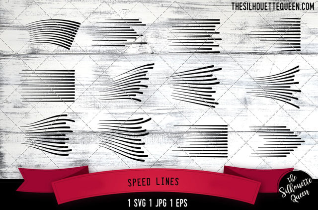 Speed Lines SVG File, SVG Bundle File-Cut File-Vector Clip Art for Commercial & Personal Use-Download-Cricut,Cameo,Explore,SCAL,Silhouette SVG Loveleen Kaur 
