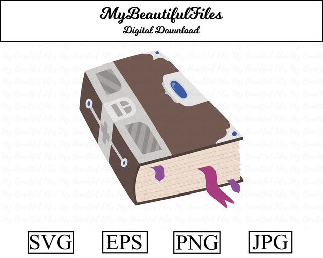 Spellbook - Halloween SVG MyBeautifulFiles 