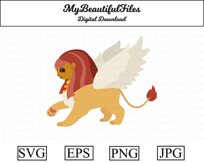 Sphinx - Animal SVG MyBeautifulFiles 