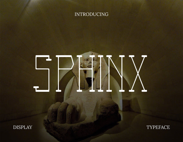 Sphinx Elegant Display Font Font inferno.studio3 