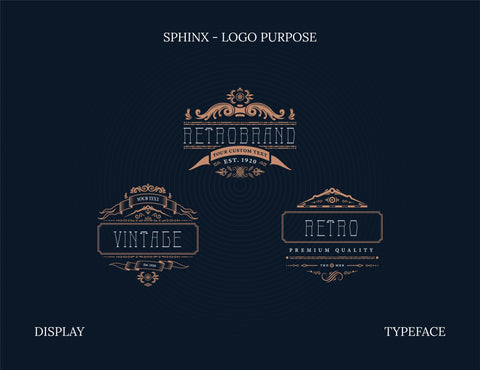 Sphinx Elegant Display Font Font inferno.studio3 