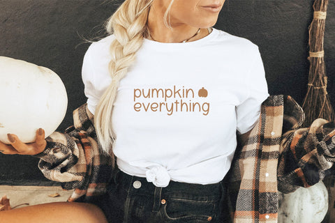 Spiced Pumpkin - Cute Handwritten Font Font KA Designs 