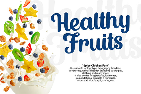 Spicy Chicken Font Holydie Studio 