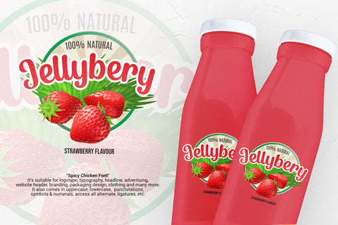 Spicy Chicken Font Holydie Studio 