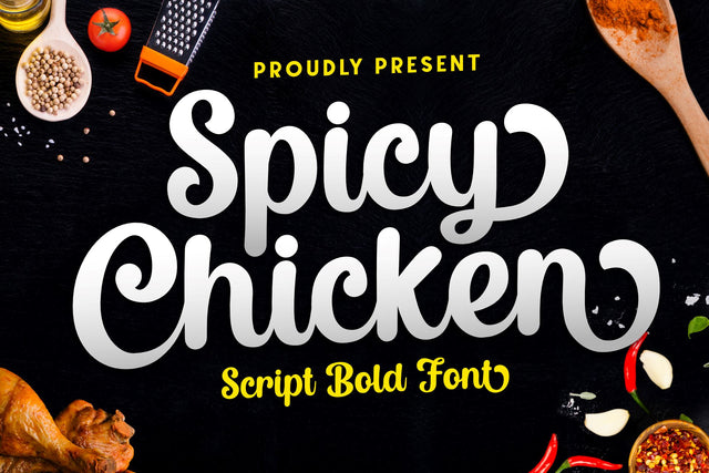 Spicy Chicken Font Holydie Studio 