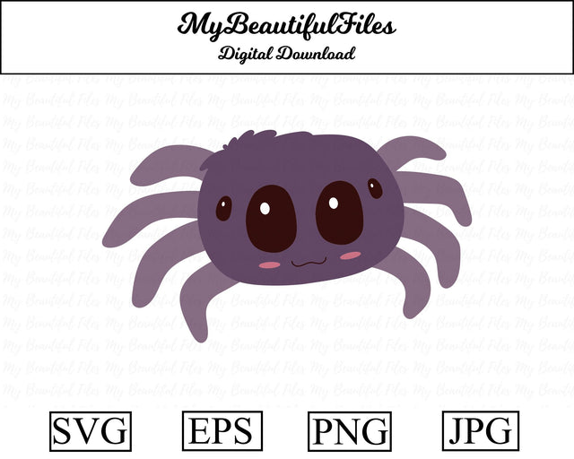 Spider - Animal SVG MyBeautifulFiles 