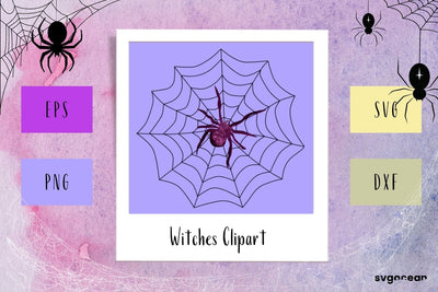 Spider Clipart SVG SVG SvgOcean 