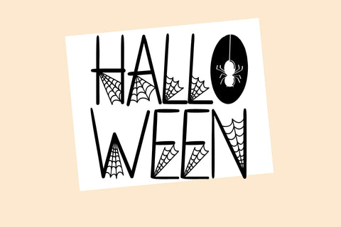 SPIDER GHOST Font Afandi Studio 