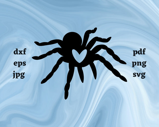 Spider Heart SVG Cut File SVG Northern Light SVG 