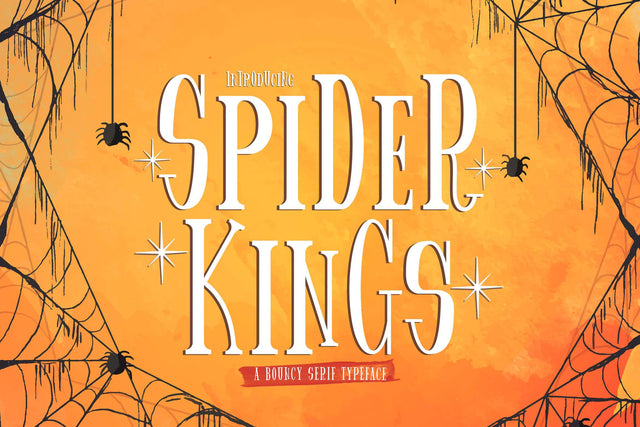 Spider King - Beautiful Serif Font Font StringLabs 