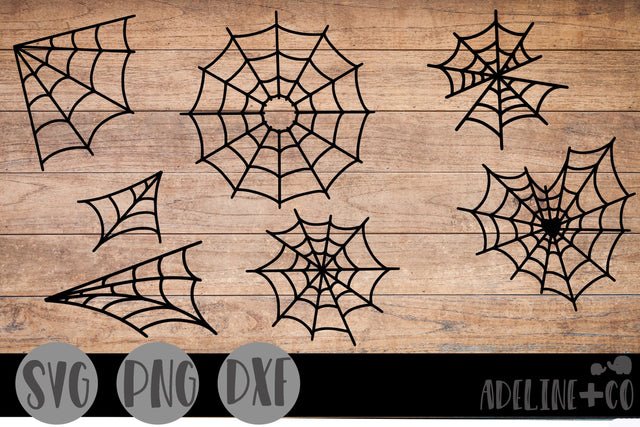 Spider web bundle SVG Adeline&co 