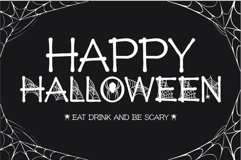 Spider Web Fonts Font Fox7 By Rattana 