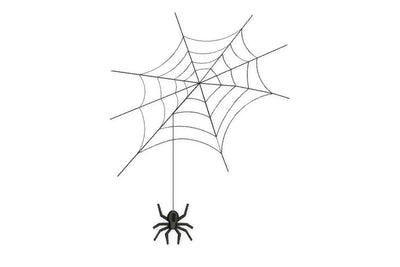 Spider Web Halloween Embroidery Design Embroidery/Applique DESIGNS NextEmbroidery 