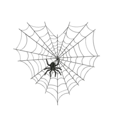 Spider Web Heart Embroidery Design, Halloween embroidery design, Nightmare embroidery design Embroidery/Applique DESIGNS NextEmbroidery 