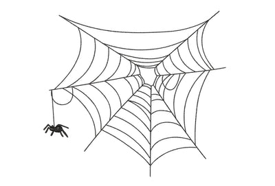 Spider Web Machine Embroidery Design Embroidery/Applique DESIGNS Nino Nadaraia 