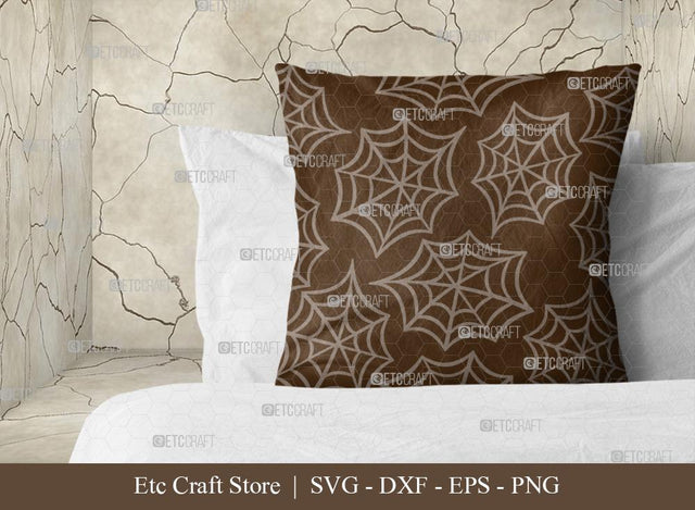 Spider Web Pattern SVG Cut File | Cobweb Svg | Seamless Pattern Svg | Pattern Background Svg | Holiday Svg | Halloween Pattern Svg | Pattern Design SVG ETC Craft 