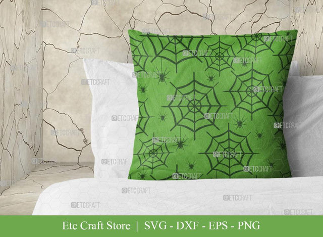 Spider Web Pattern SVG Cut File | Cobweb Svg | Seamless Pattern Svg | Pattern Background Svg | Holiday Svg | Halloween Pattern Svg | Pattern Design SVG ETC Craft 