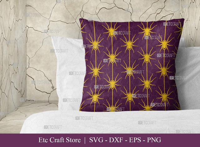 Spider Web Pattern SVG Cut File | Cobweb Svg | Seamless Pattern Svg | Pattern Background Svg | Holiday Svg | Halloween Pattern Svg | Pattern Design SVG ETC Craft 