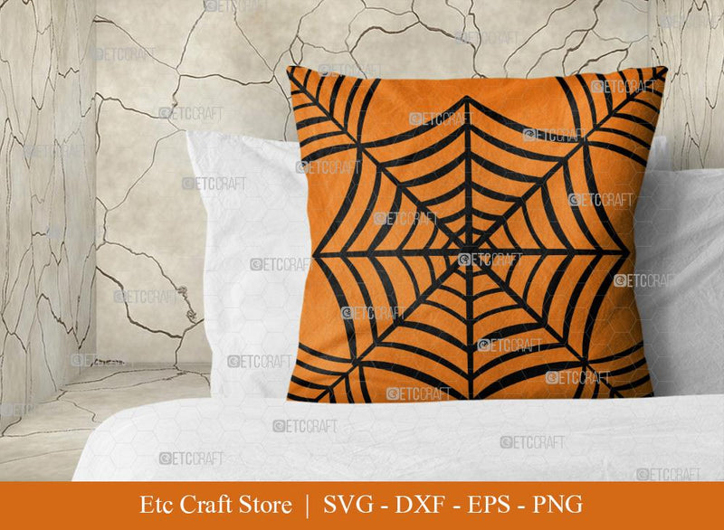 Spider Web Pattern SVG Cut File | Cobweb Svg | Seamless Pattern Svg | Pattern Background Svg | Holiday Svg | Halloween Pattern Svg | Pattern Design SVG ETC Craft 