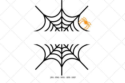 Spider Web Svg, Cute Halloween Gift, Cool Halloween Idea, My First Halloween, Cutting Files, Download Iron On SVG SVG Digital Designer 