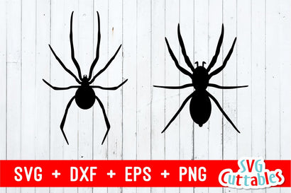 Spiders | Halloween Cut File SVG Svg Cuttables 