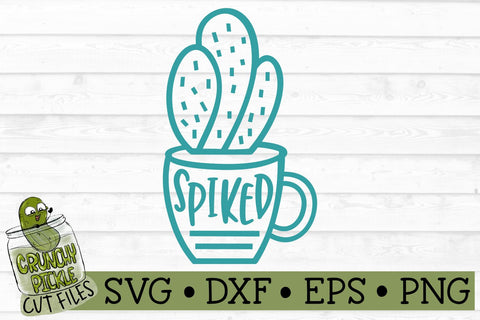 Spiked Cactus SVG File SVG Crunchy Pickle 