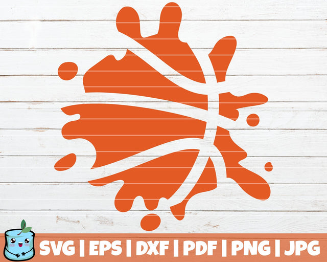 Splash Basketball SVG MintyMarshmallows 