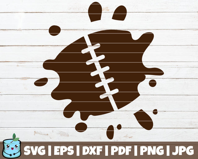 Splash Football SVG MintyMarshmallows 