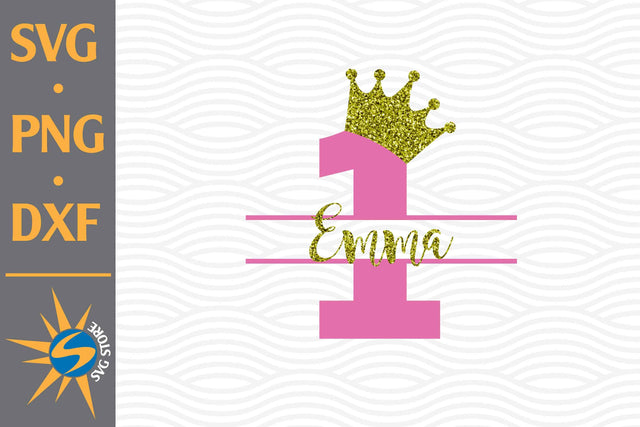 Split 1st Birthday SVG, PNG, DXF Digital Files Include SVG SVGStoreShop 