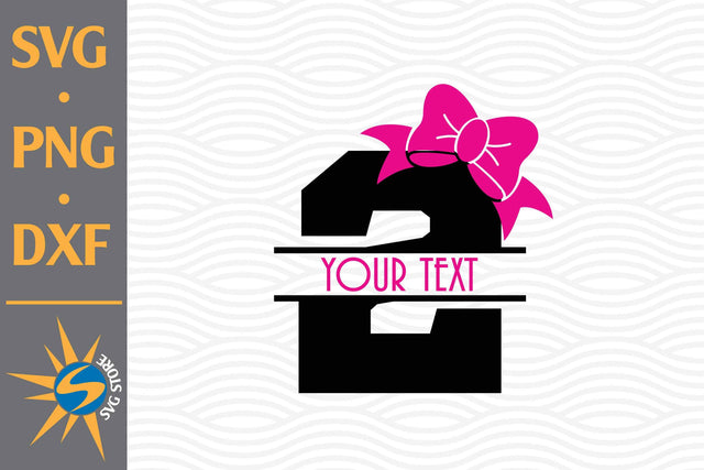 Split 2nd Birthday SVG, PNG, DXF Digital Files Include SVG SVGStoreShop 