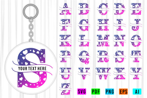 Split Alphabet Monogram Letter Sublimation SVG Bundle Designs, Split Letters SVG Bundle, Split Font SVG, Split Monograms SVG, Round Monogram Keychain SVG Bundle SVG D2PUTRI, SVG BUNDLE, SUBLIMATION BUNDLE, T SHIRT DESIGNS BUNDLE 