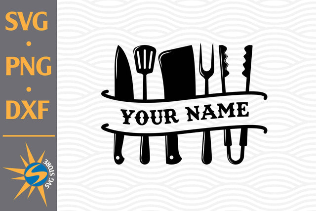 Split BBQ Tools SVG, PNG, DXF Digital Files Include SVG SVGStoreShop 