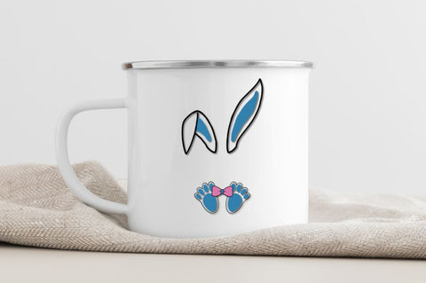 Split Easter Bunny SVG Bundle SVG DESIGNISTIC 