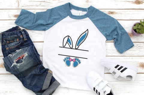 Split Easter Bunny SVG Bundle SVG DESIGNISTIC 