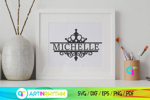 split frame monogram svg, mailbox svg SVG Artinrhythm shop 