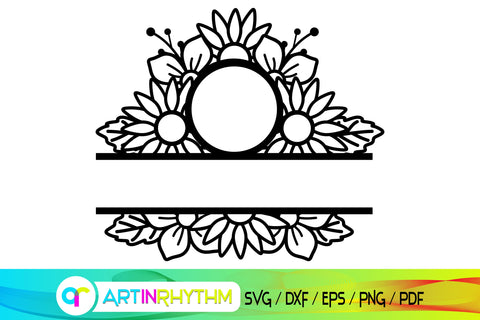 split frame monogram svg, mailbox svg SVG Artinrhythm shop 