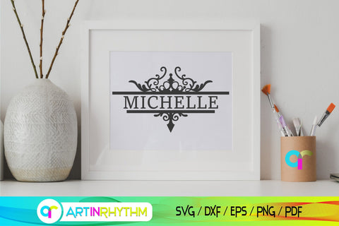 split frame monogram svg, mailbox svg SVG Artinrhythm shop 