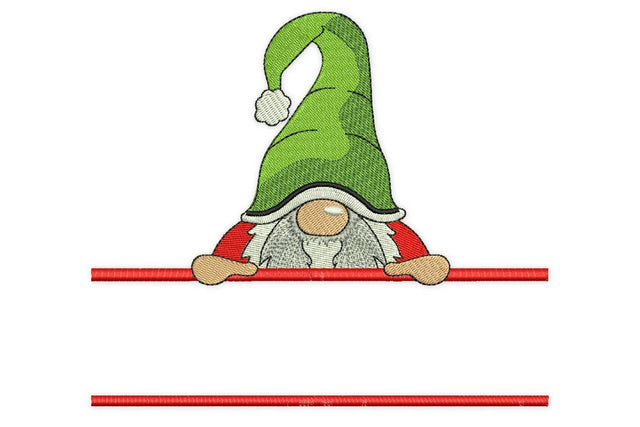 Split Gnome Embroidery Designs Embroidery/Applique DESIGNS NextEmbroidery 