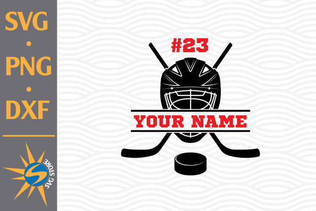 Split Hockey SVG, PNG, DXF Digital Files Include SVG SVGStoreShop 