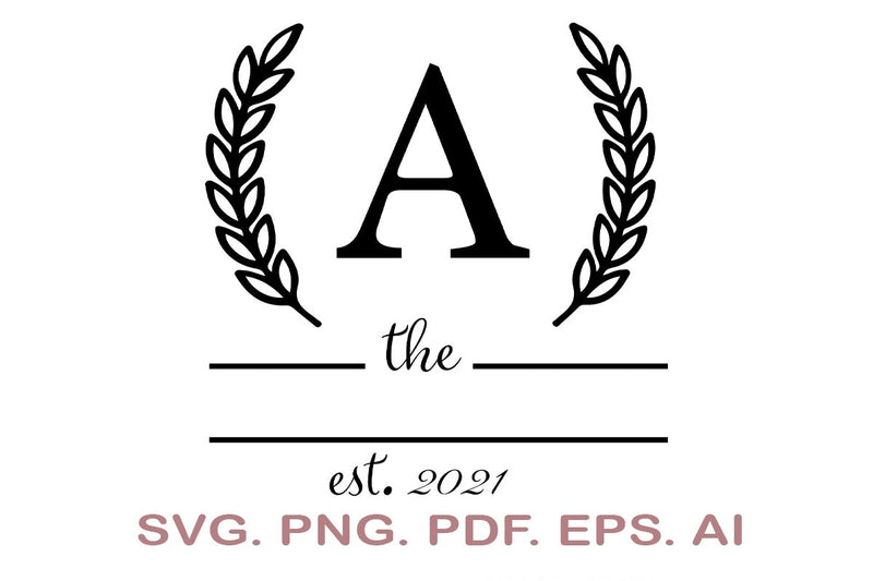 Split Letter SVG, Letter A SVG, Split Monogram SVG, Split Frame Alphabet, Split Alphabet SVG, Split Font SVG SVG MagicDesignUS 