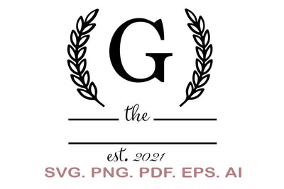 Split Letter SVG, Letter G SVG, Split Monogram SVG, Split Frame Alphabet, Split Alphabet SVG, Split Font SVG SVG MagicDesignUS 