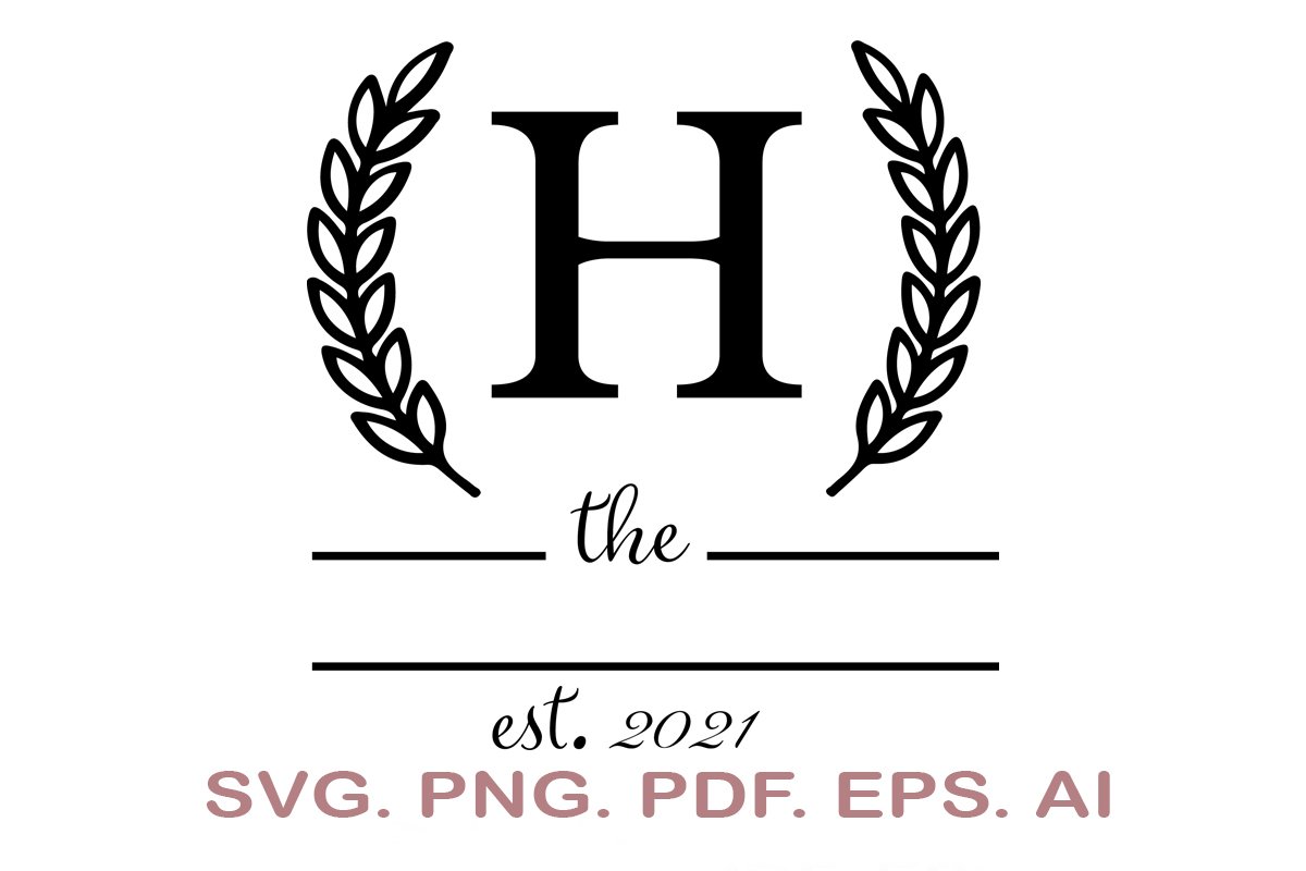 H Monogram Designs