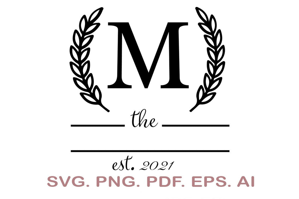 Monogram Letter M