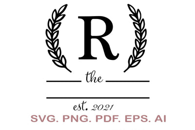 Split Letter SVG, Letter R SVG, Split Monogram SVG, Split Frame Alphabet, Split Alphabet SVG, Split Font SVG SVG MagicDesignUS 